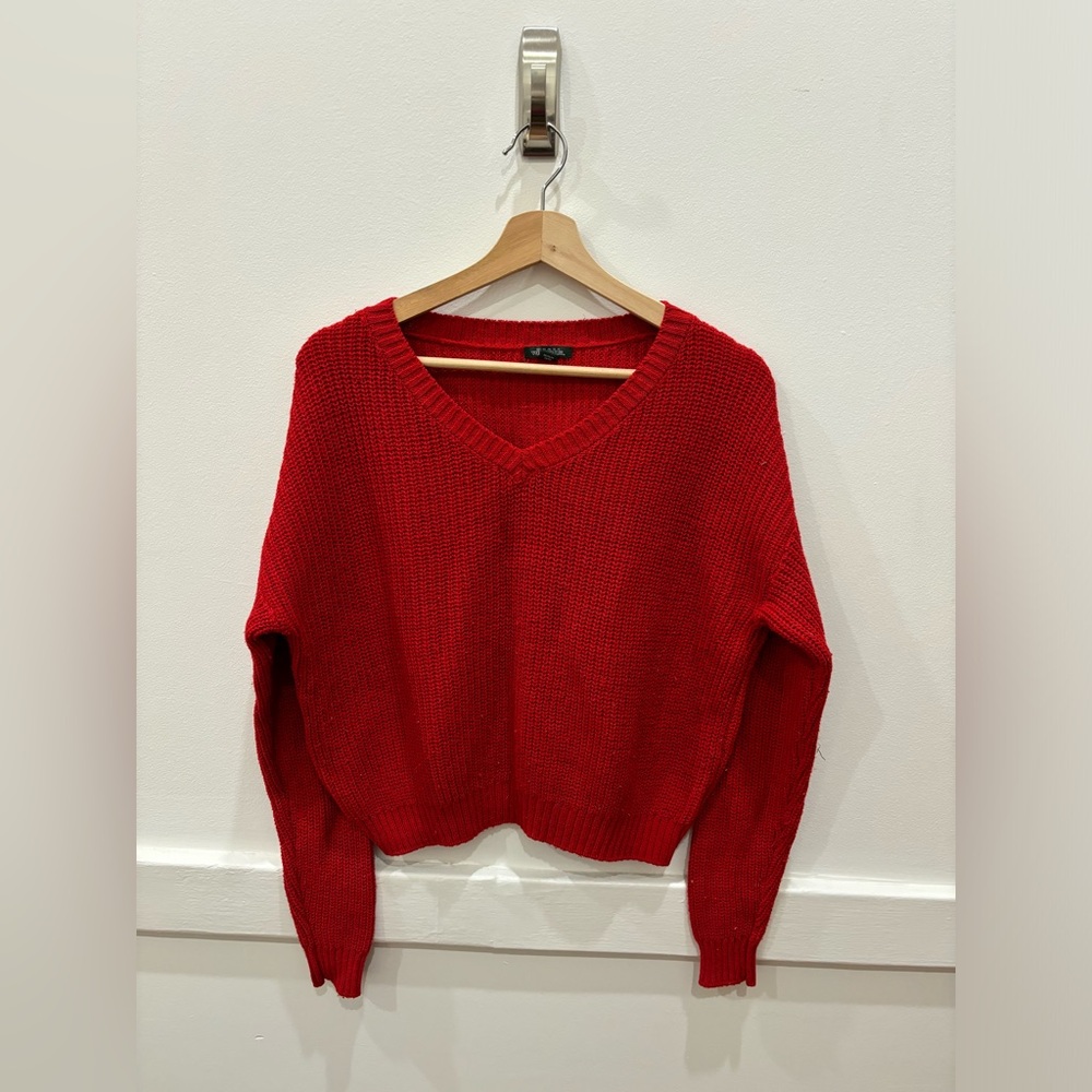 Wild fable crop sweater